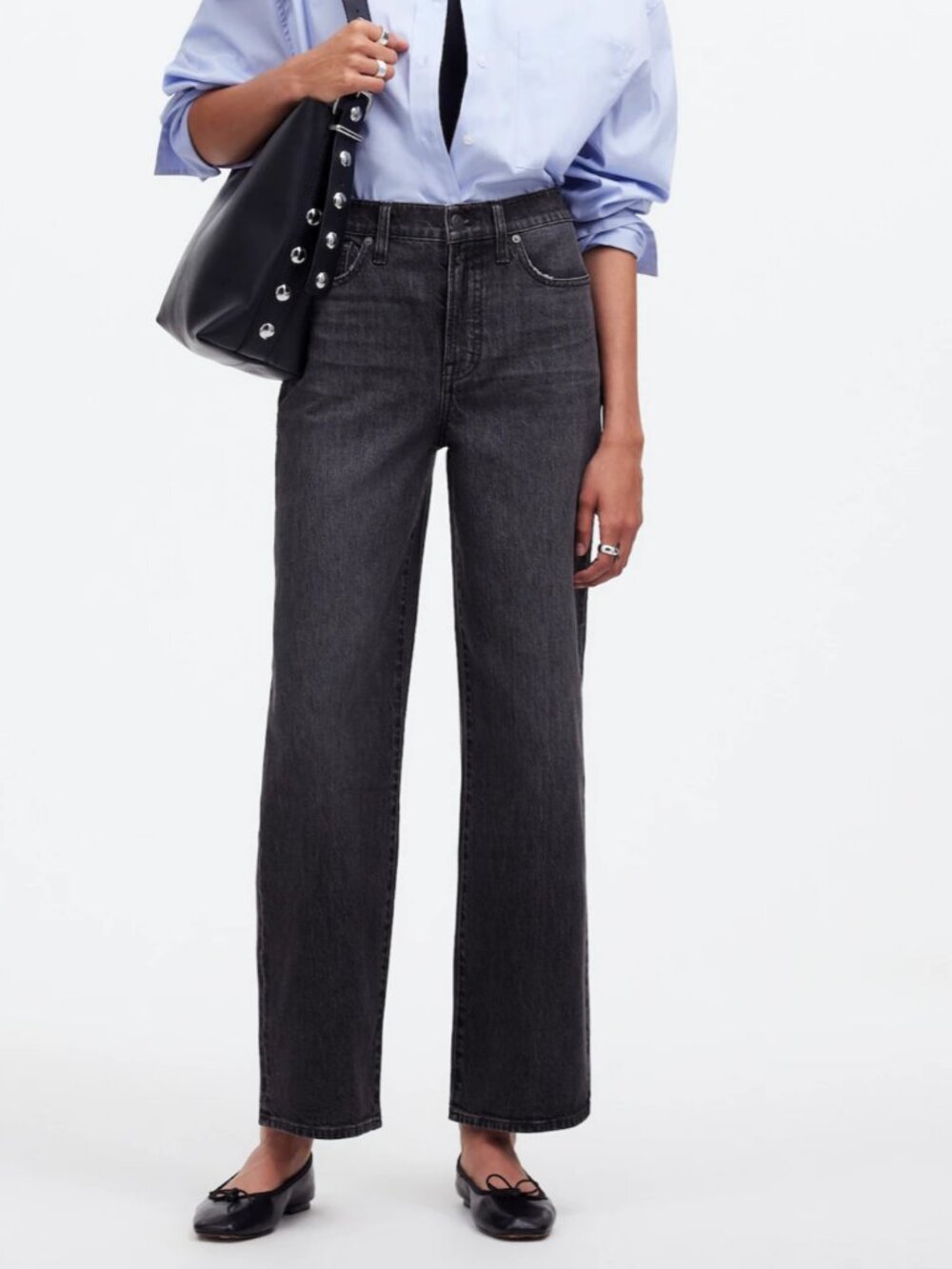 Madewell The Perfect Vintage Wide Leg Crop Jeans Robles Wash 27 NEW NWT NR473
